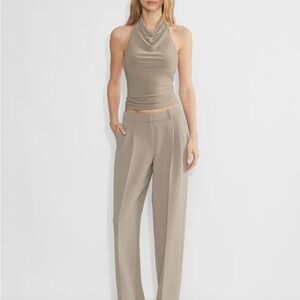 Aritzia effortless pants lo-rise crepette